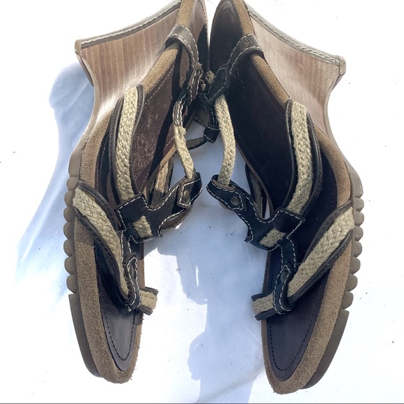 Aerosoles Wedge Braided Sandals 9 - Picture 7 of 11